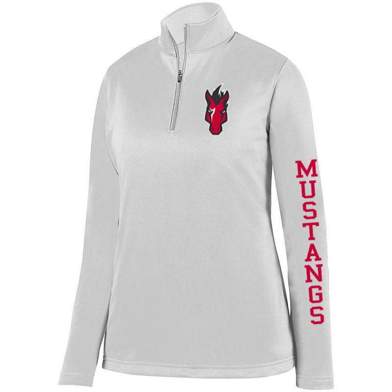 Mustangs Wicking Fleece Quarter Zip