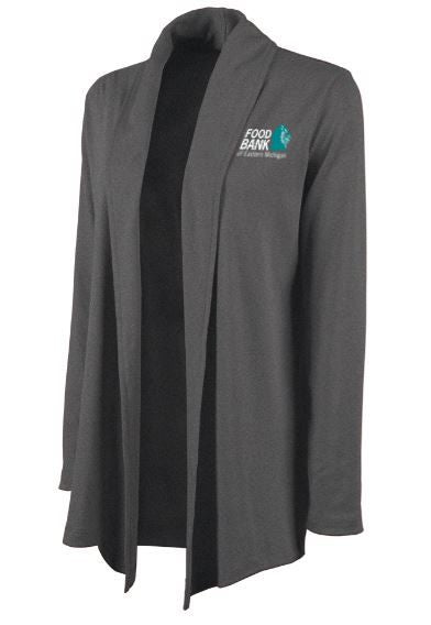 Food Bank of Eastern Michigan Women's Cardigan Wrap