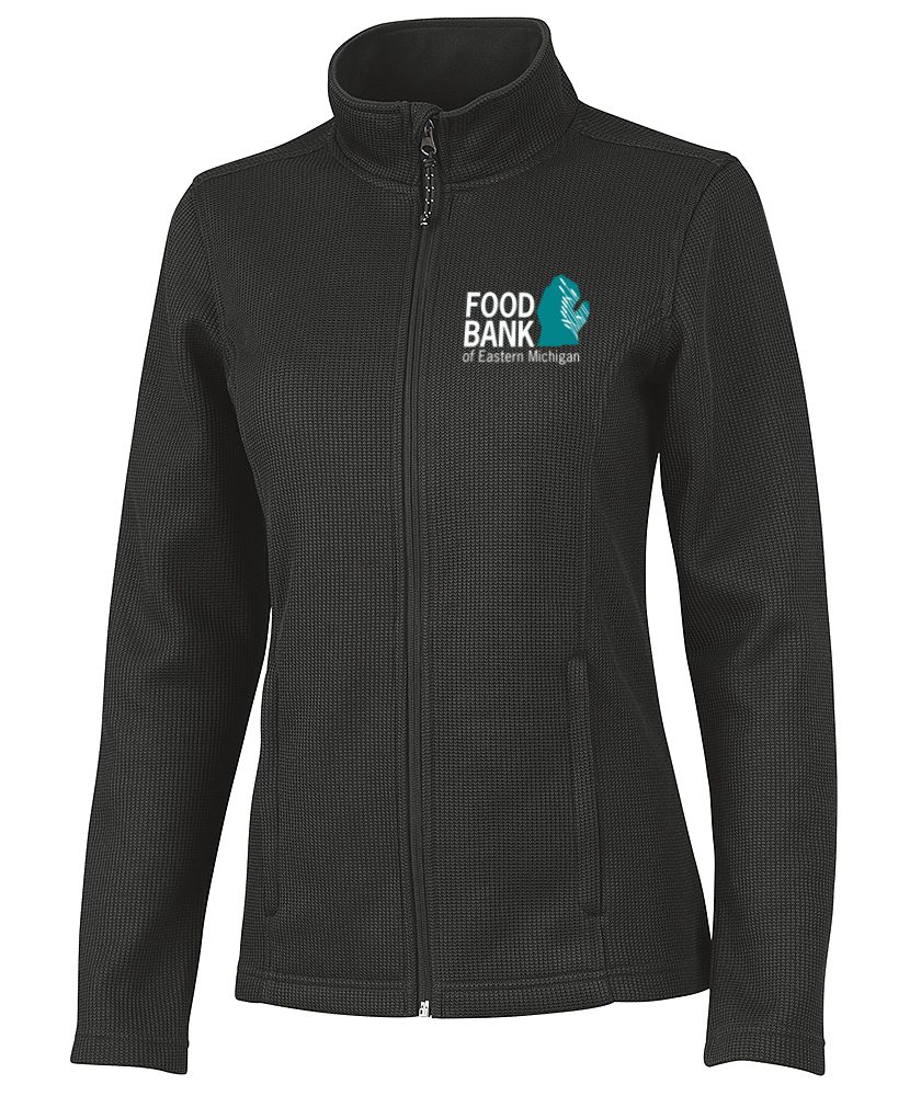 Food Bank of Eastern Michigan Ladies Heritage Full Zip Jacket