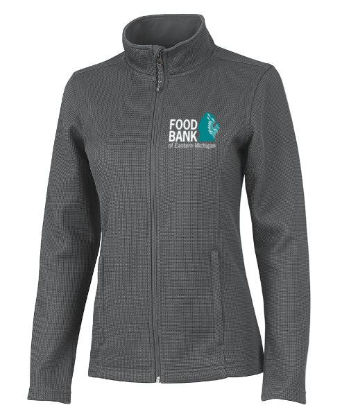 Food Bank of Eastern Michigan Ladies Heritage Full Zip Jacket