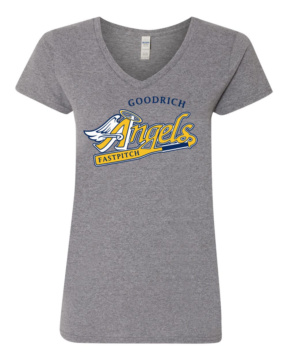 Goodrich Angels Ladies V-Neck T-shirt