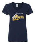 Goodrich Angels Ladies V-Neck T-shirt