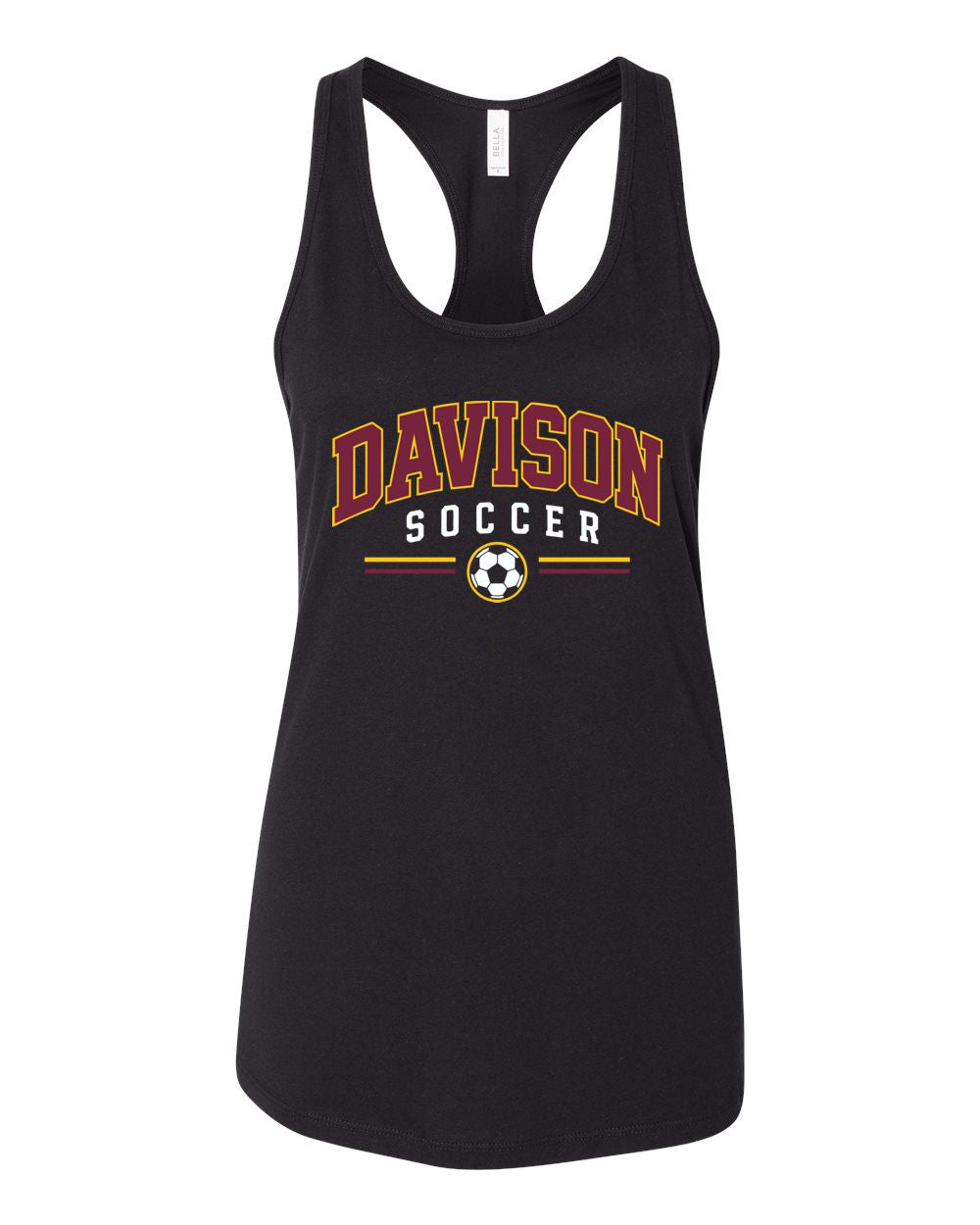 Davison Soccer Ladies Racerback Tank