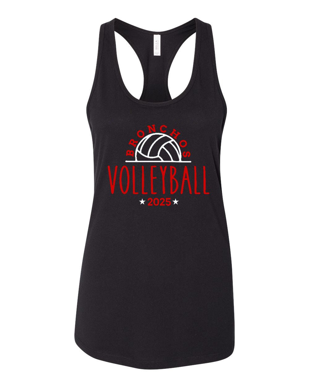 Holly Volleyball Ladies Racerback Tank