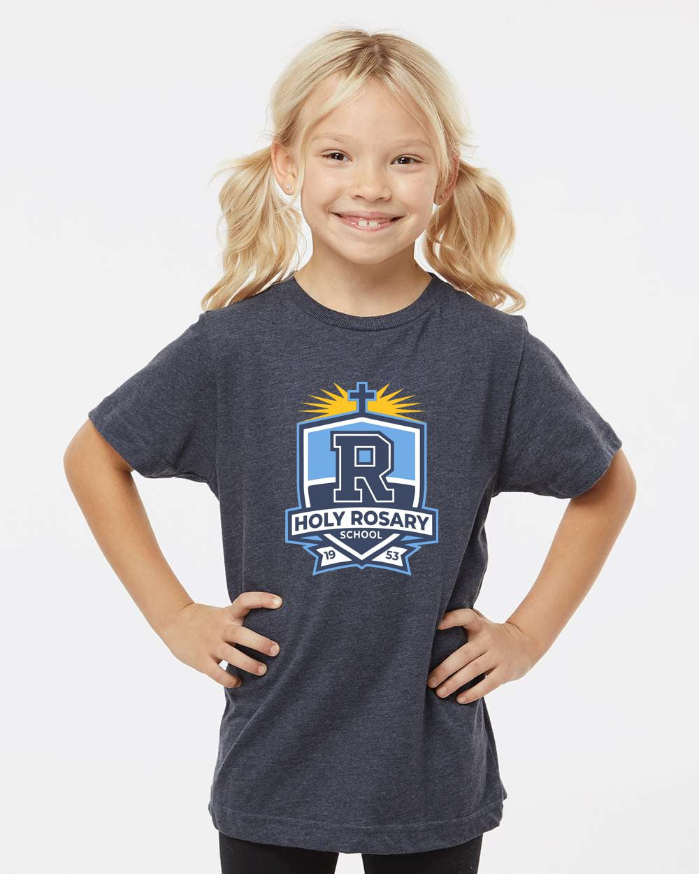 Holy Rosary Youth Fine Jersey Tee