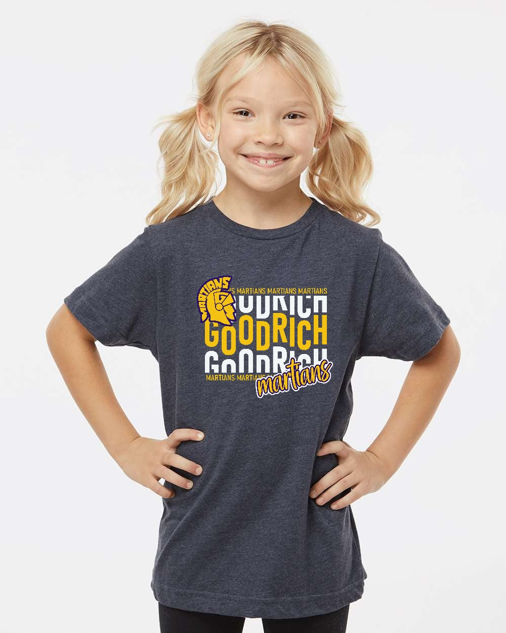 Goodrich Script Youth Fine Jersey Tee