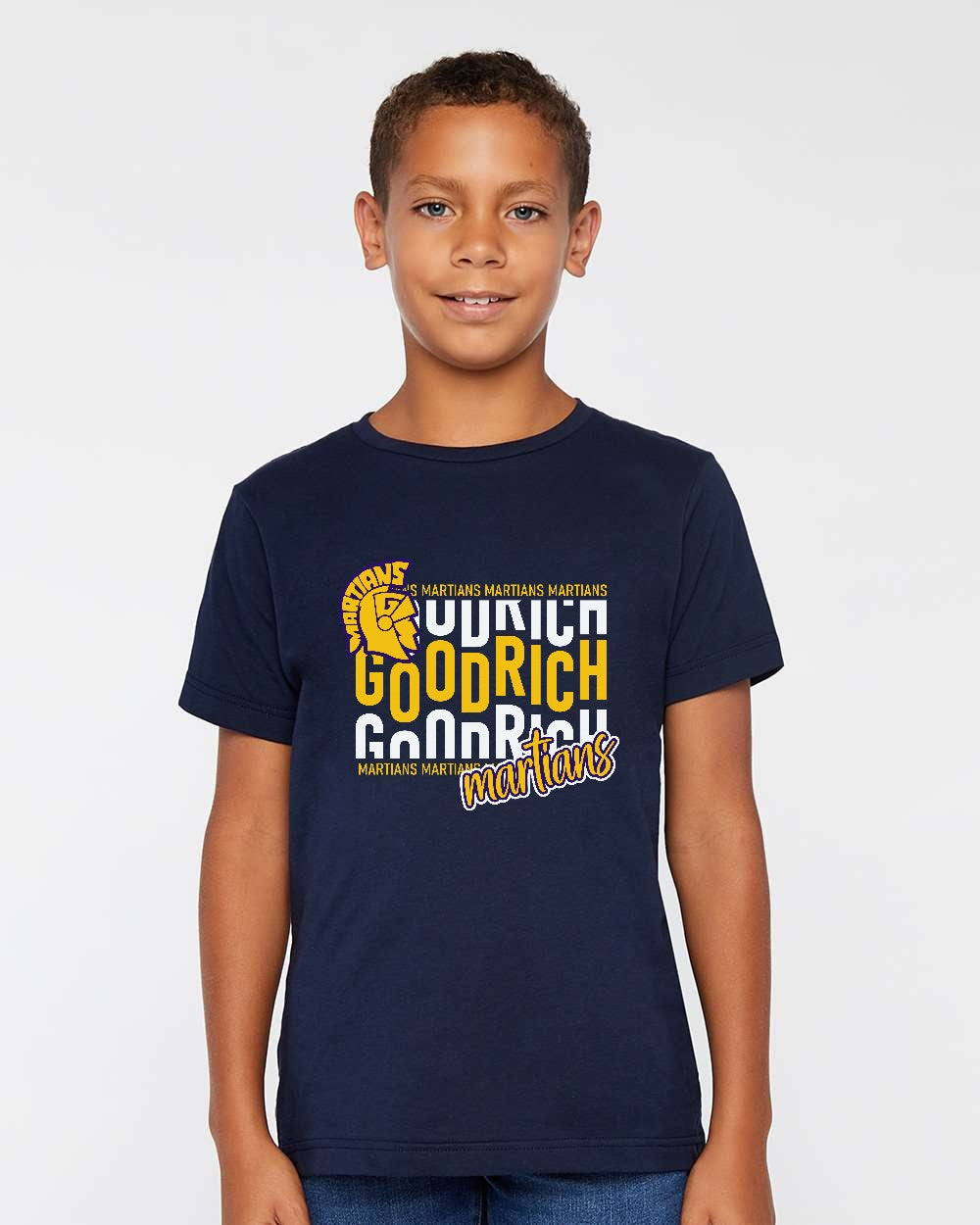 Goodrich Script Youth Fine Jersey Tee