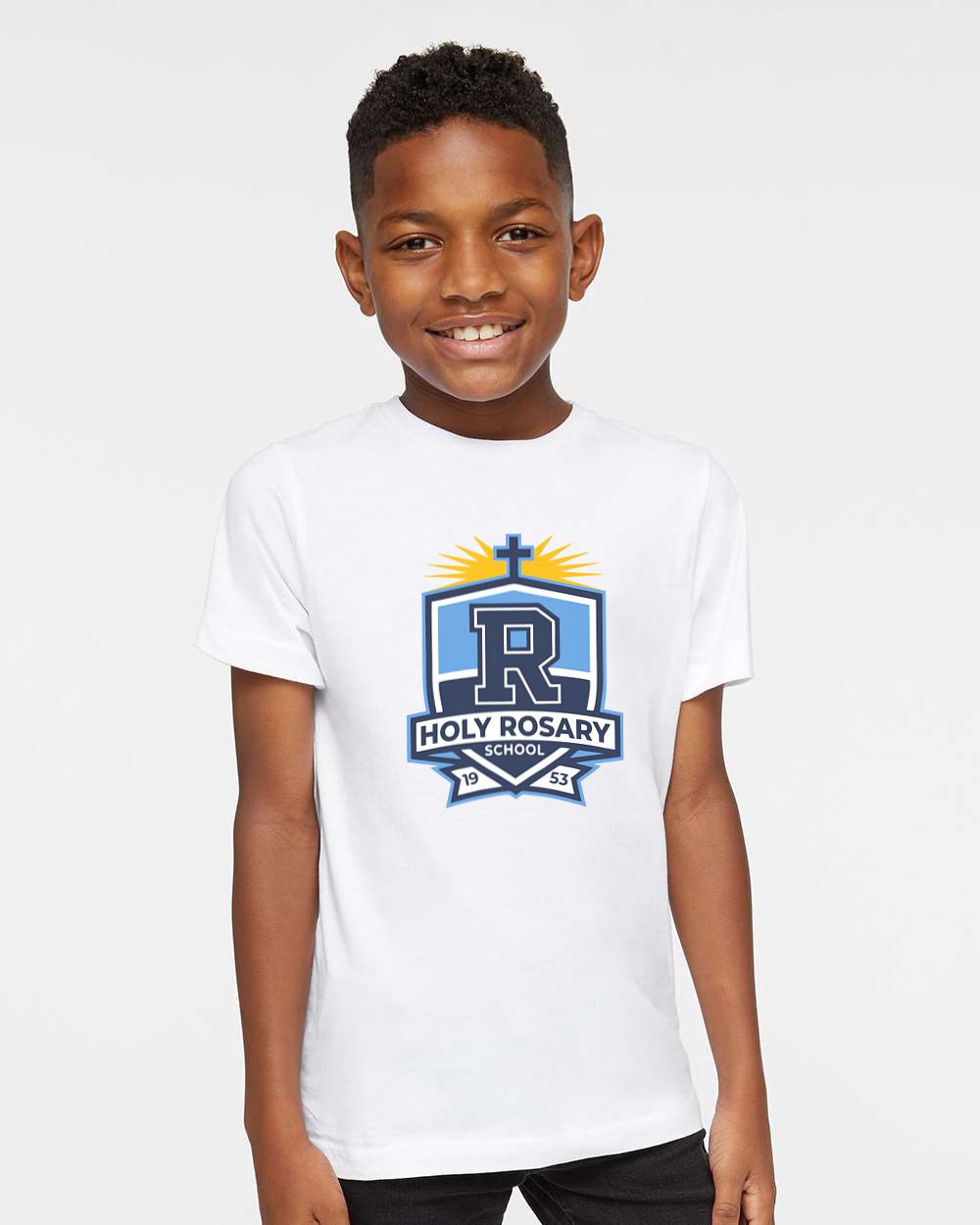 Holy Rosary Youth Fine Jersey Tee