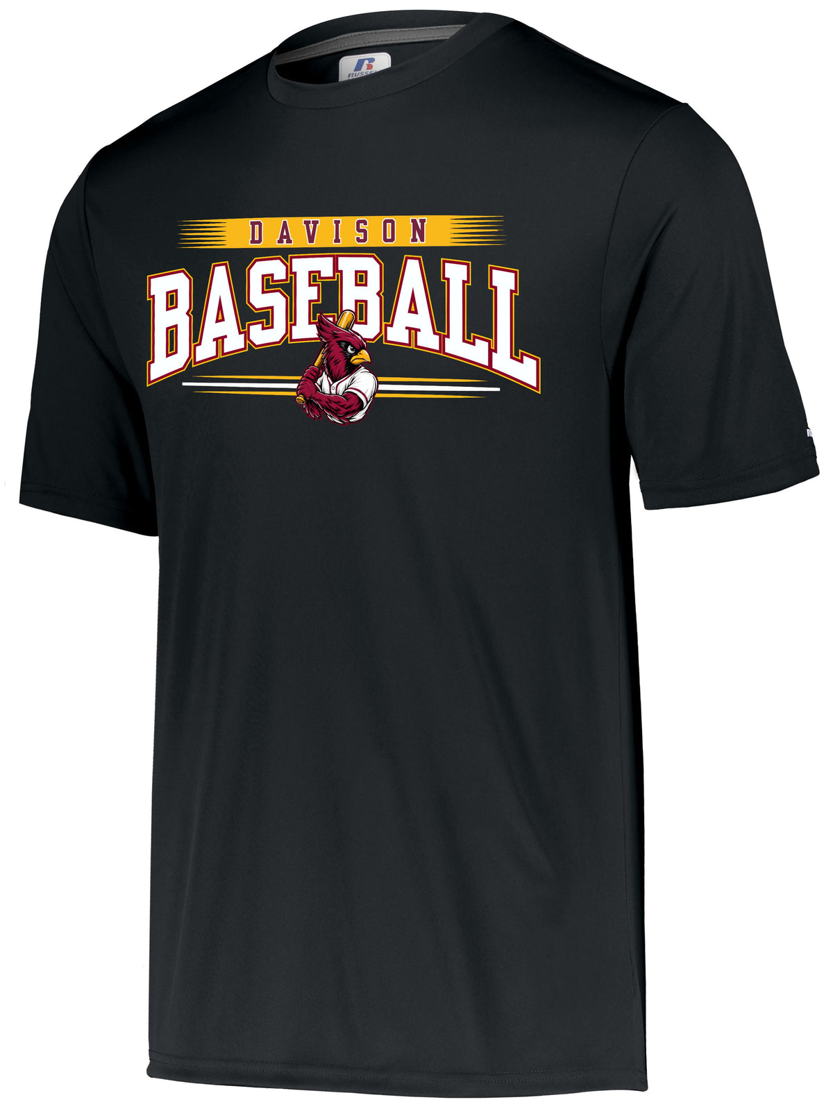 Davison Baseball Club Russell Performance T-Shirt