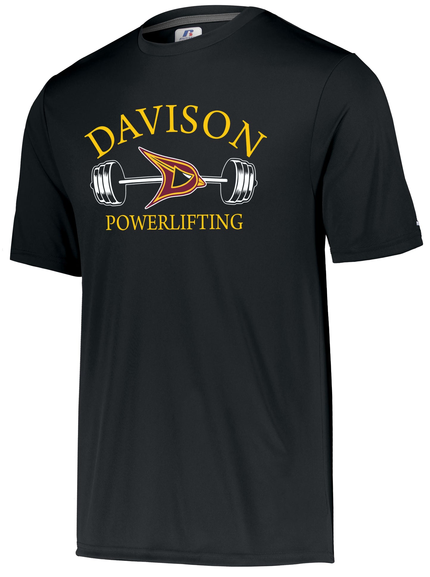 Davison Powerlifting Russell Performance T-Shirt