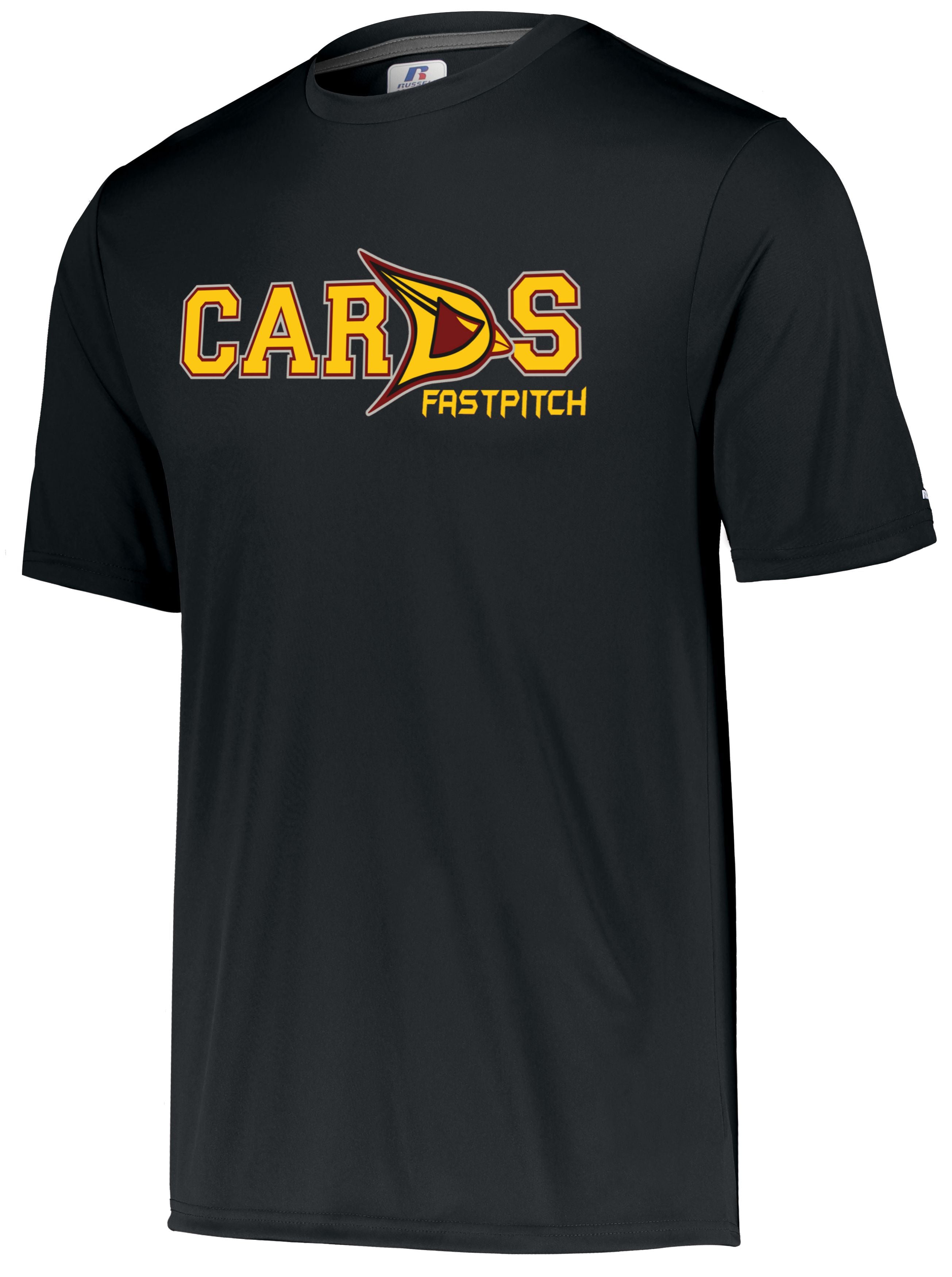 Cards Fastpitch Russell Performance T-Shirt