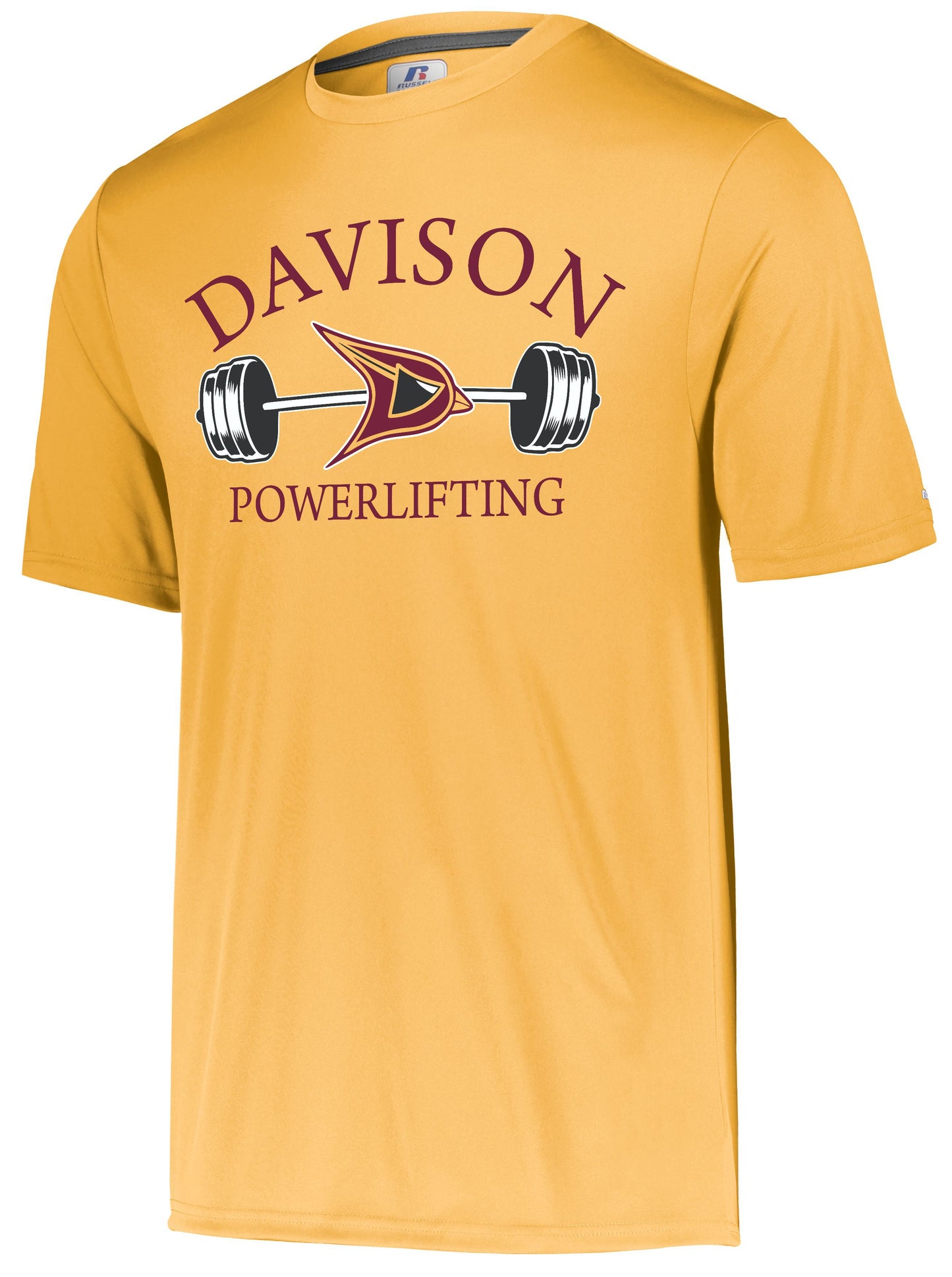 Davison Powerlifting Russell Performance T-Shirt