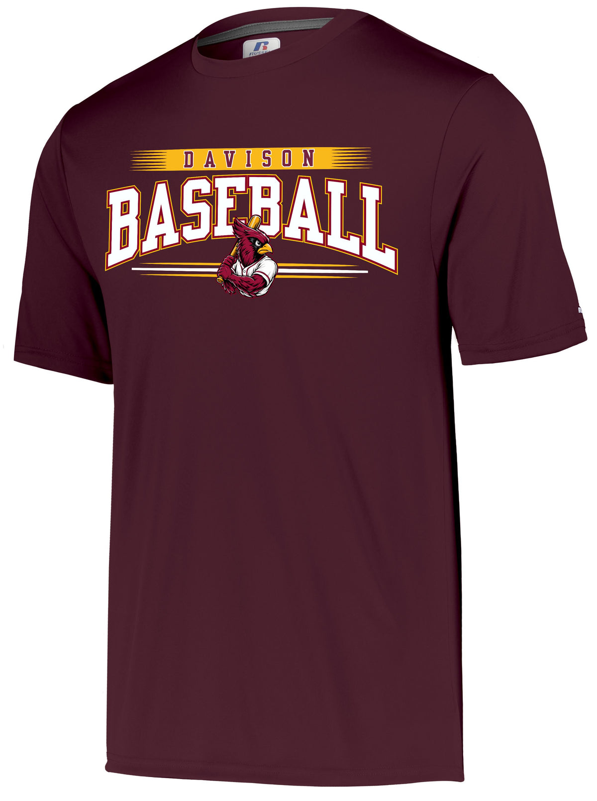Davison Baseball Club Russell Performance T-Shirt