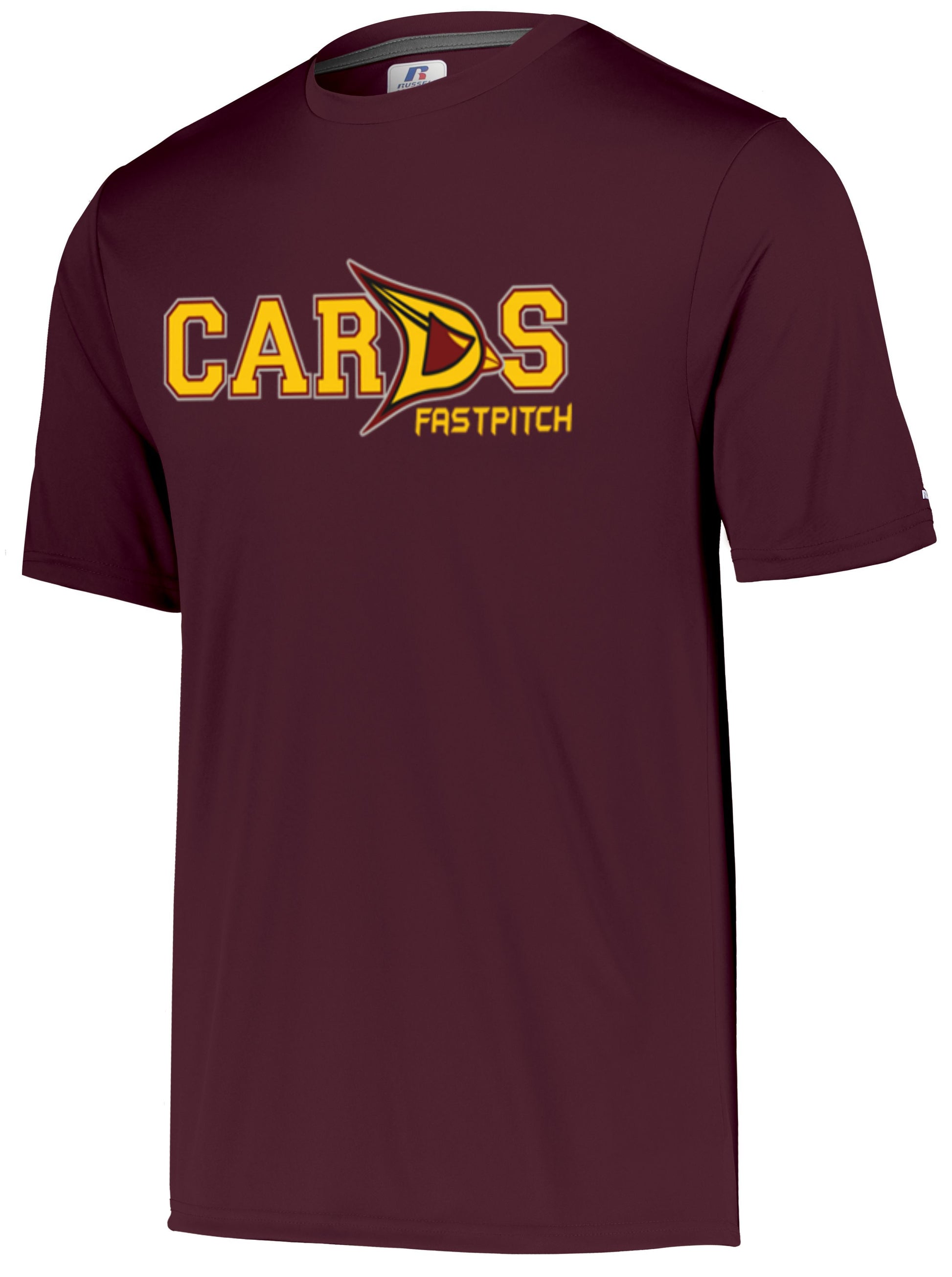 Cards Fastpitch Russell Performance T-Shirt