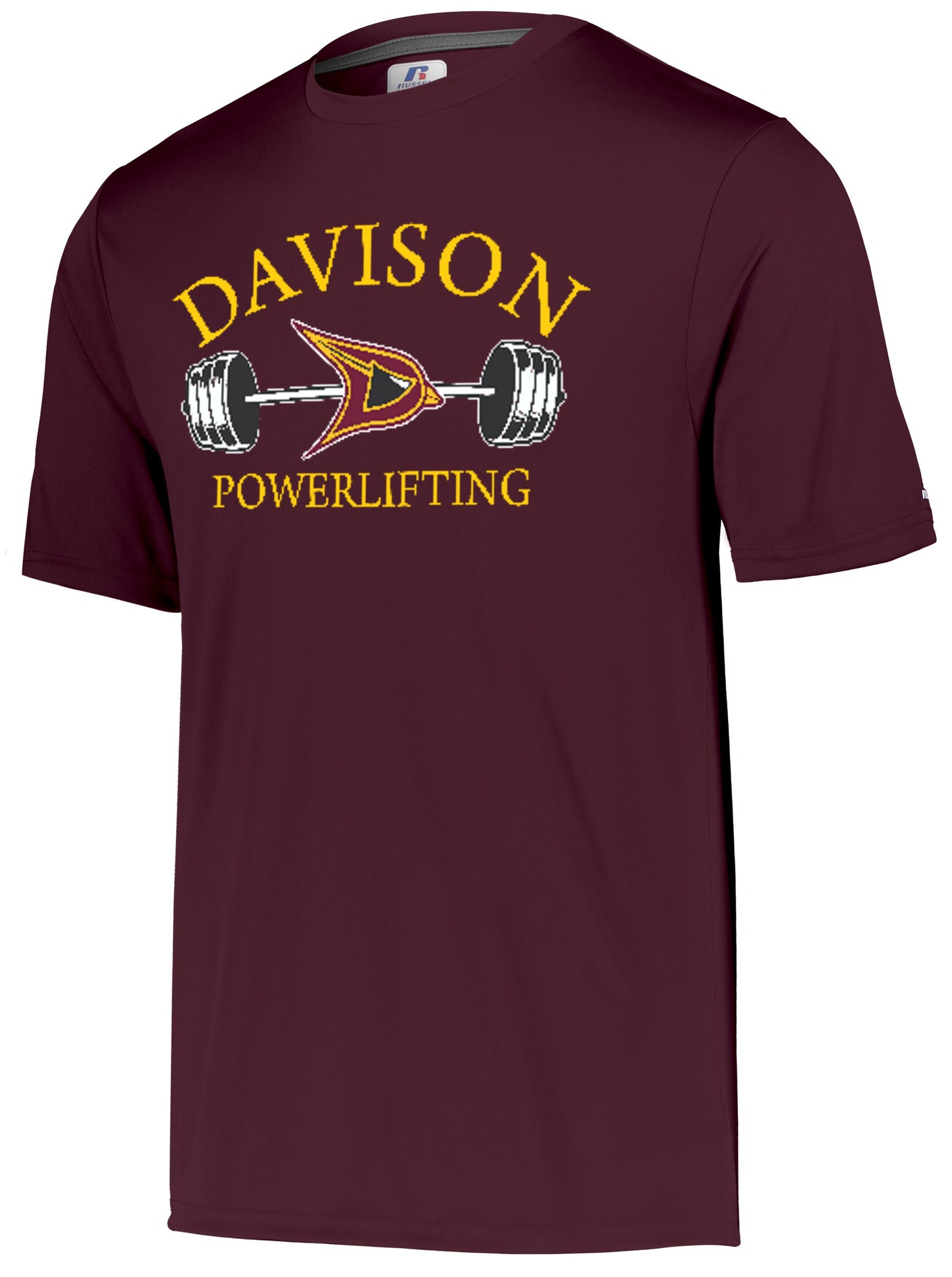 Davison Powerlifting Russell Performance T-Shirt