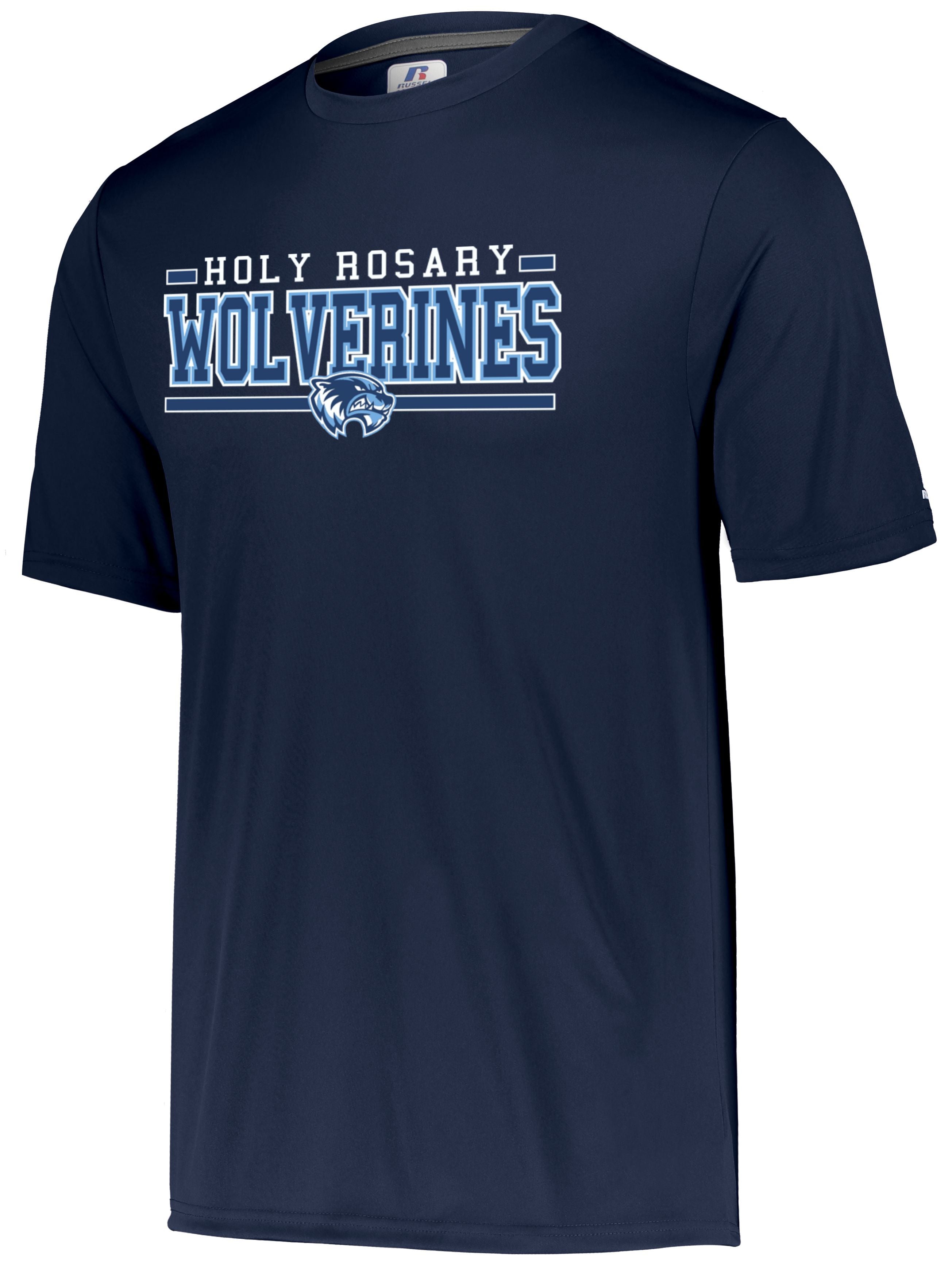 Holy Rosary Russell Performance T-Shirt