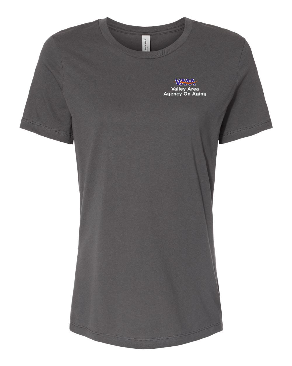 Valley Area Agency On Aging Bella Canvas Women’s Relaxed Jersey Tee