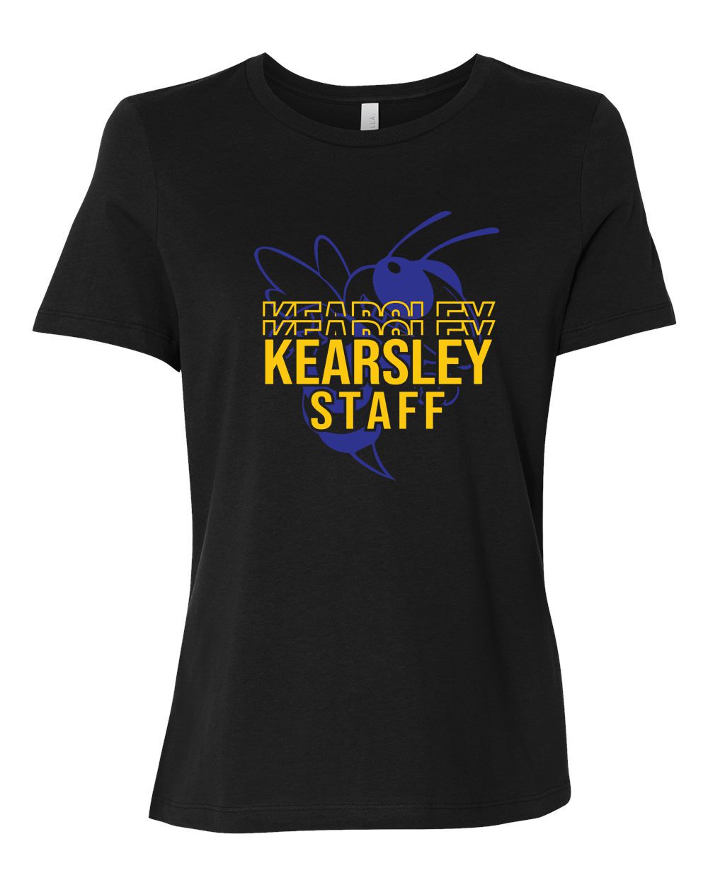 Kearsley Staff Bella Canvas Women’s Relaxed Jersey Tee