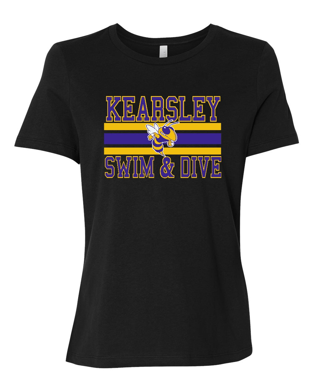 Kearsley Swim Bella Canvas Women’s Relaxed Jersey Tee
