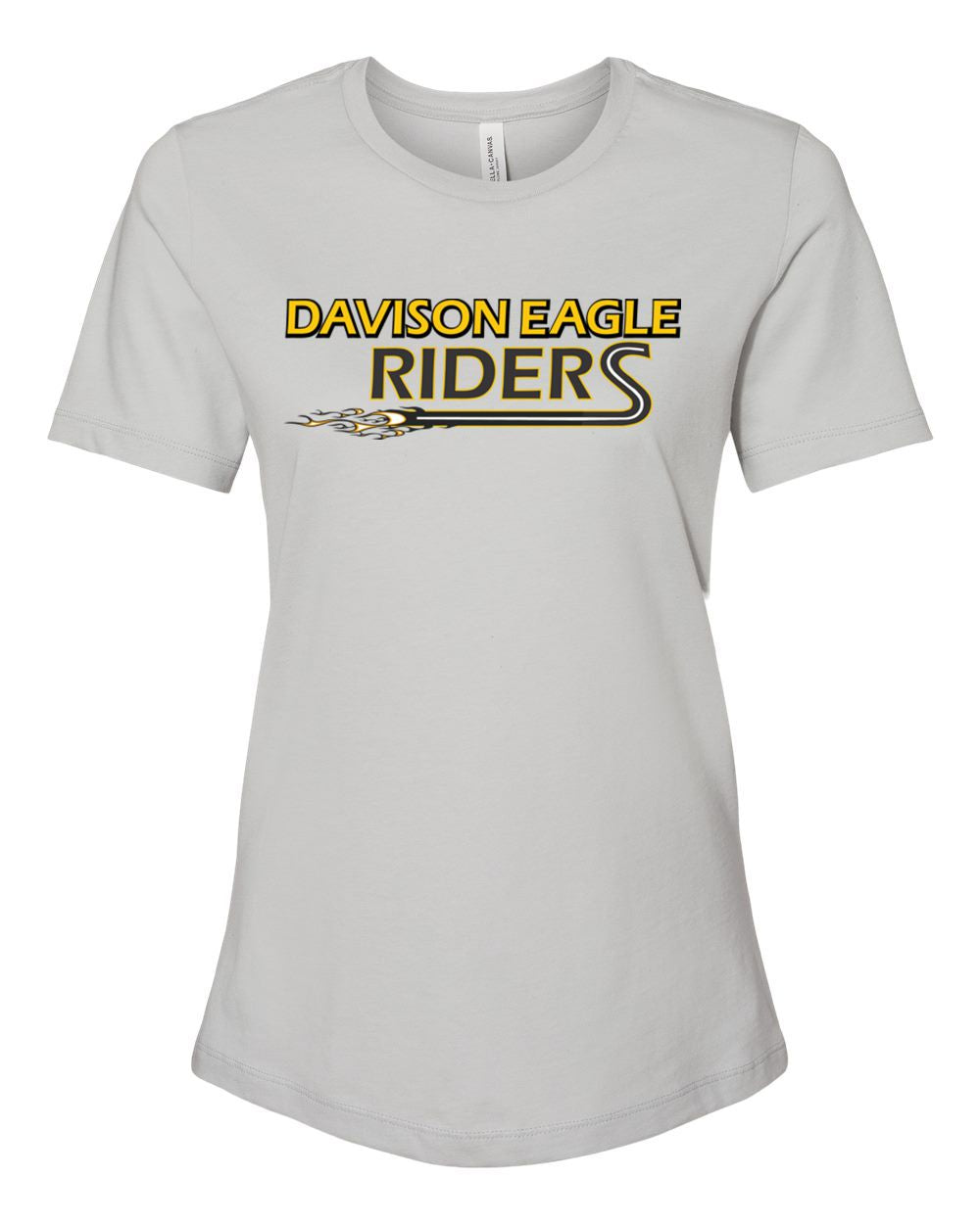Davison Eagle Riders Bella Canvas Women’s Relaxed Jersey Tee
