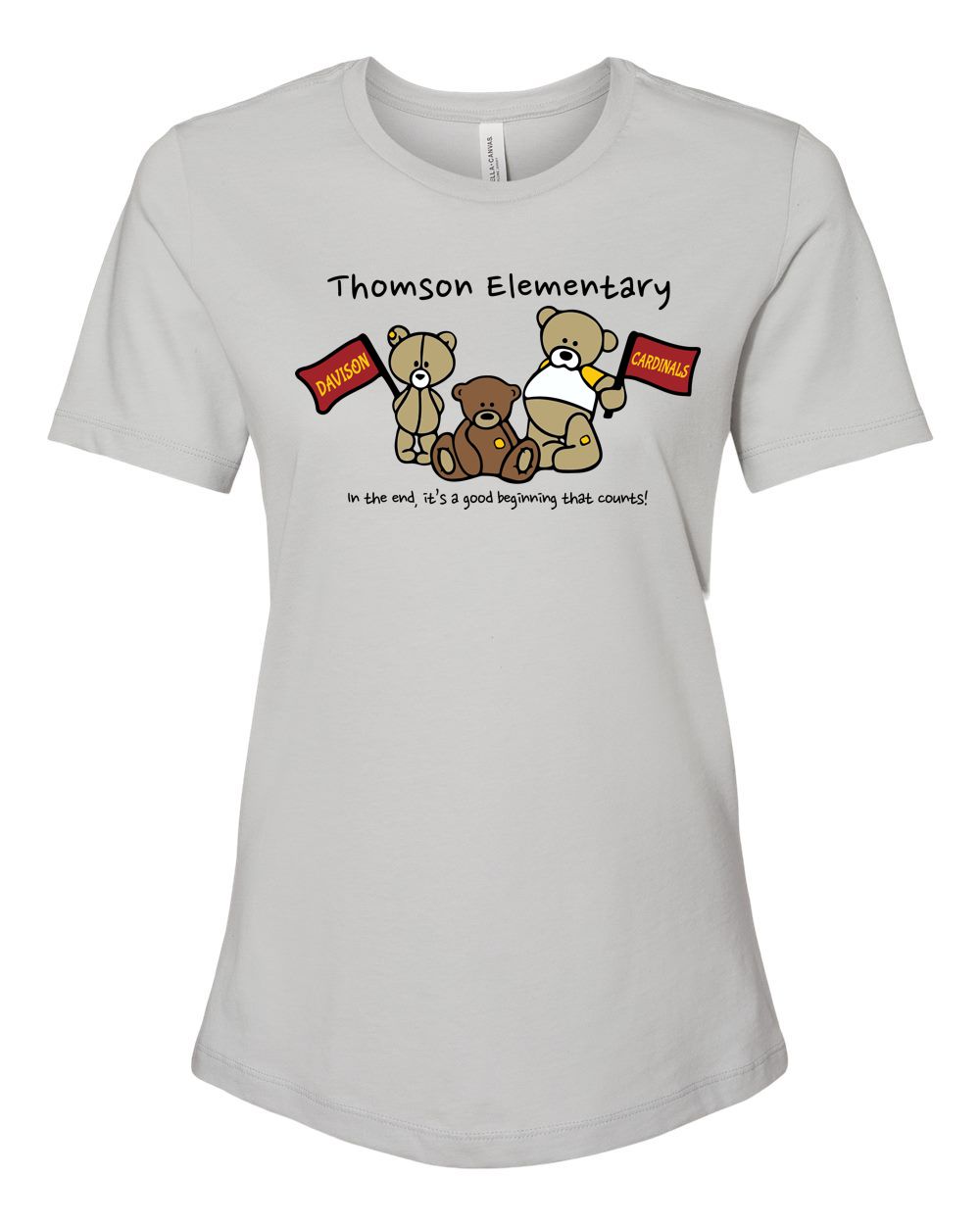 Thomson Elementary Bella Canvas Women’s Relaxed Jersey Tee