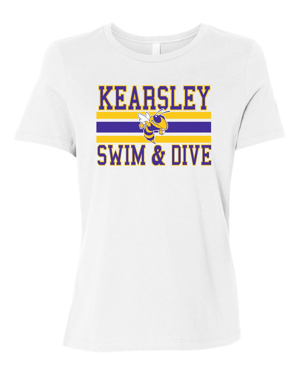 Kearsley Swim Bella Canvas Women’s Relaxed Jersey Tee