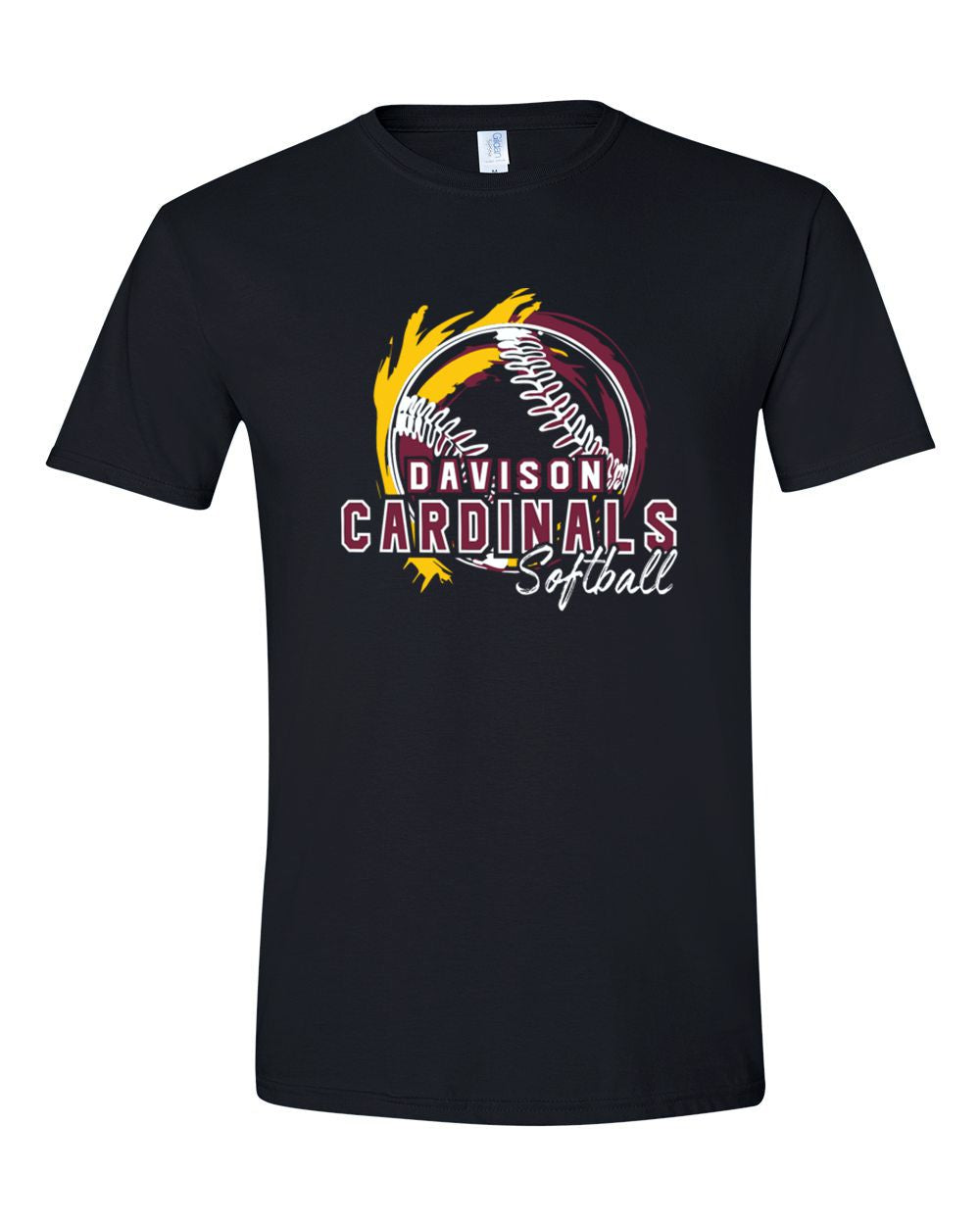 Davison Softball Softstyle T-shirt
