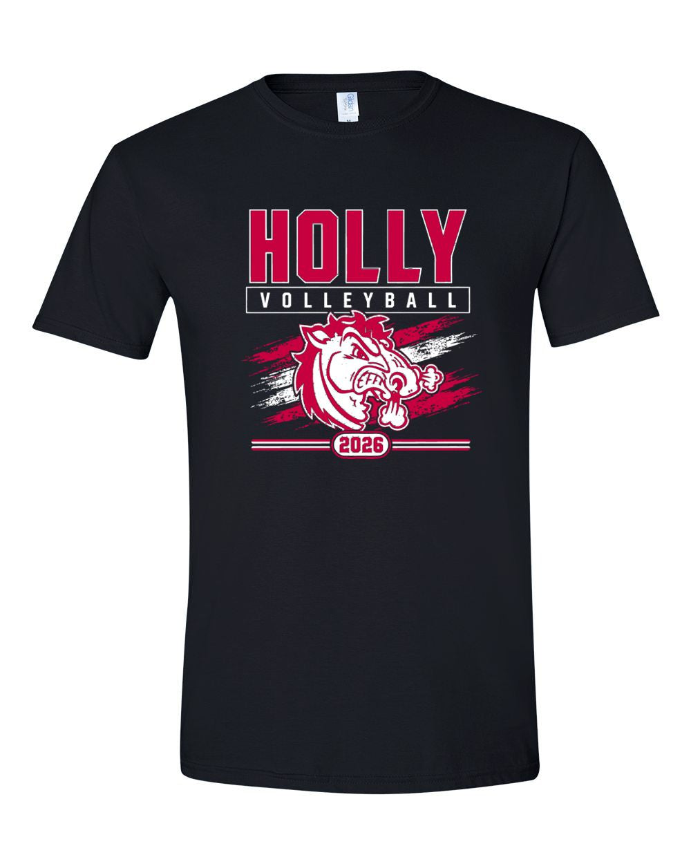 Holly Volleyball Softstyle T-shirt