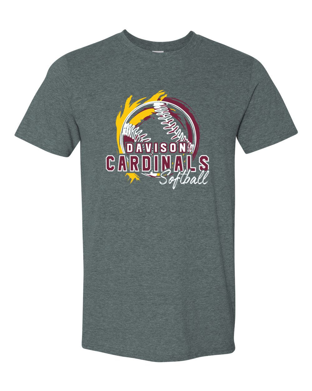 Davison Softball Softstyle T-shirt