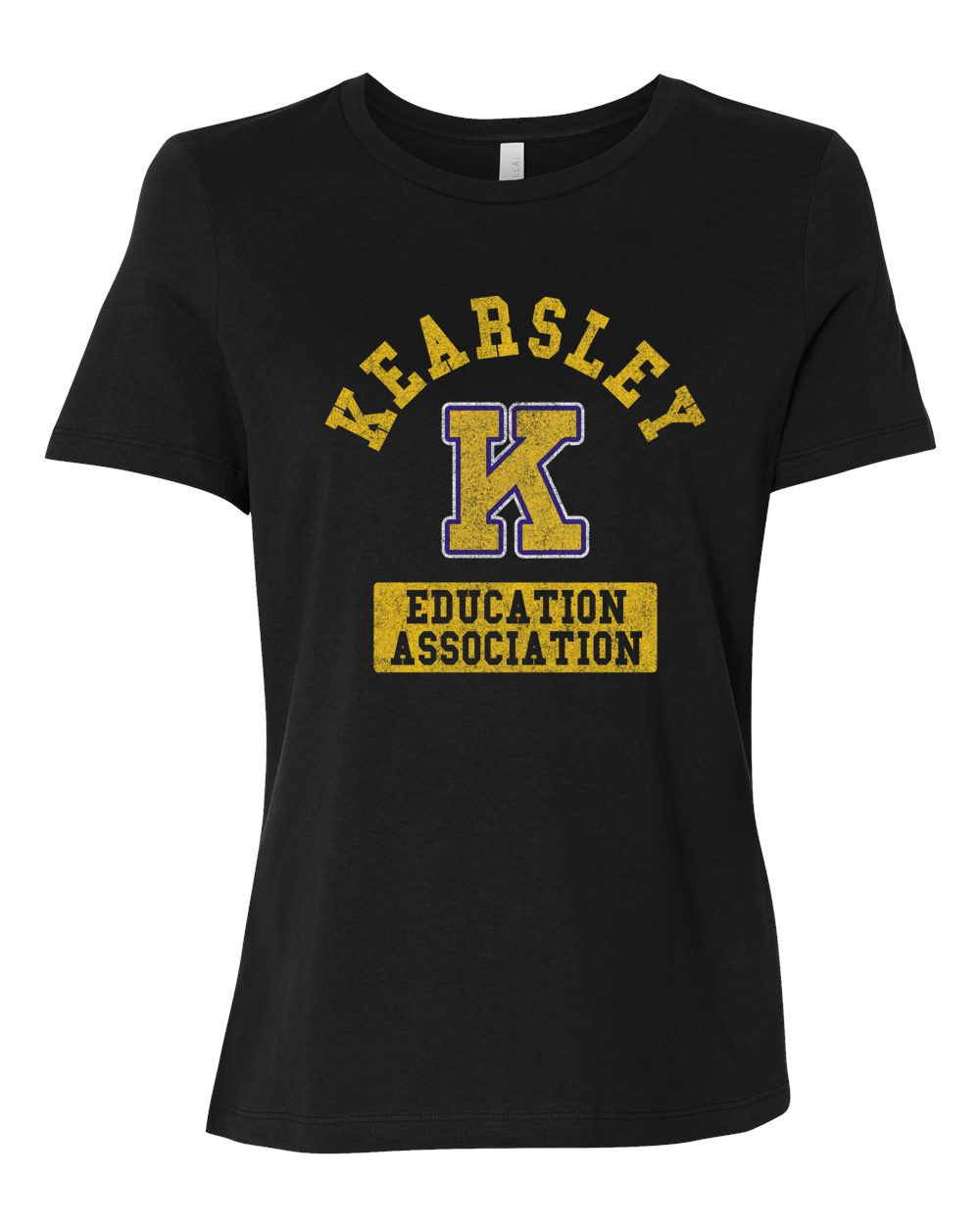 Kearsley Education Association Bella Canvas Women’s Relaxed Jersey Tee