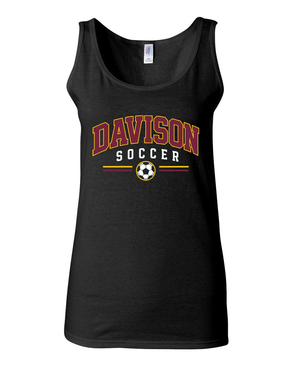 Davison Soccer Basic Cotton Ladies Tank