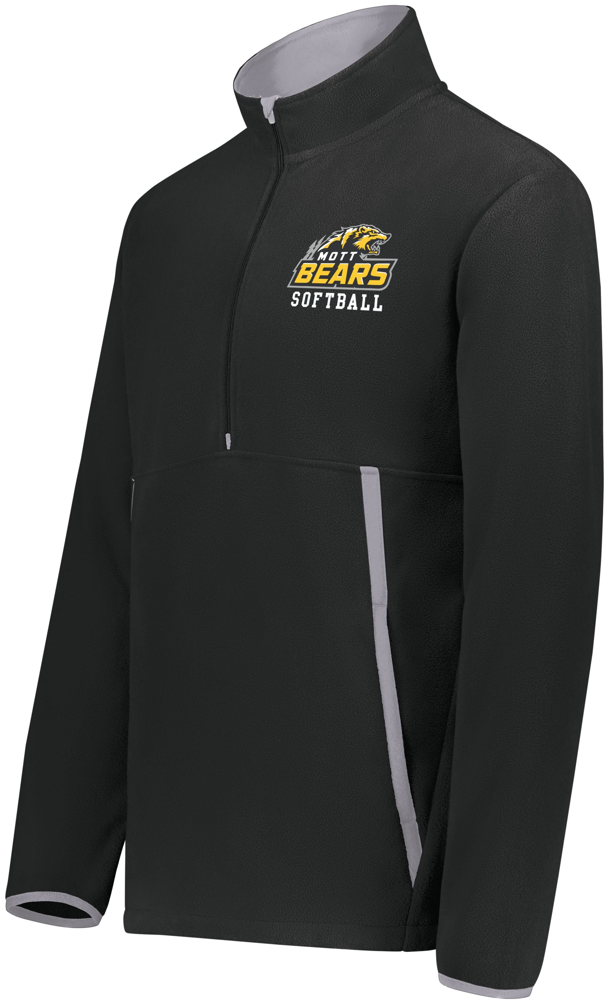 Mott CC Softball Chill Fleece 1/2 Zip