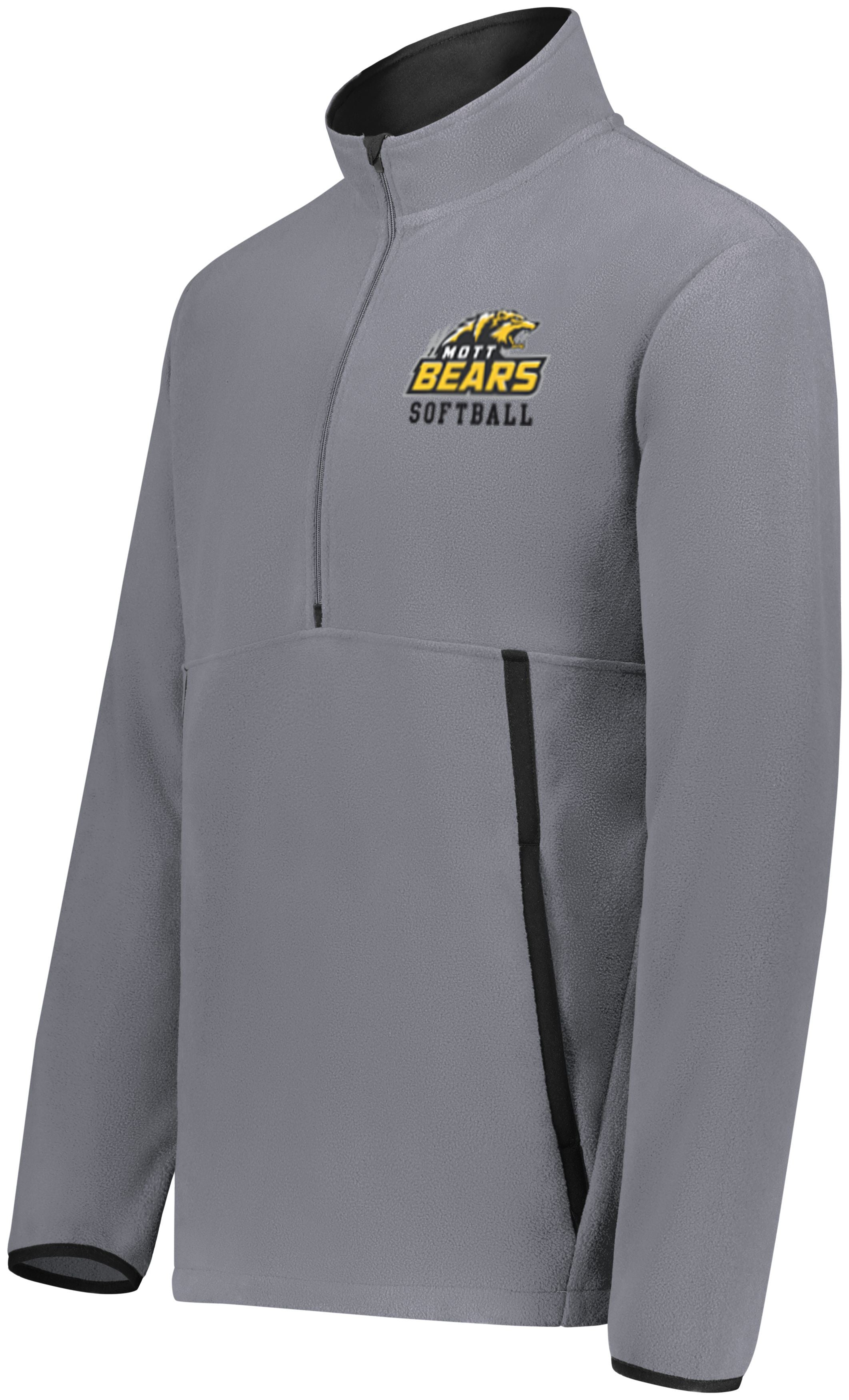 Mott CC Softball Chill Fleece 1/2 Zip