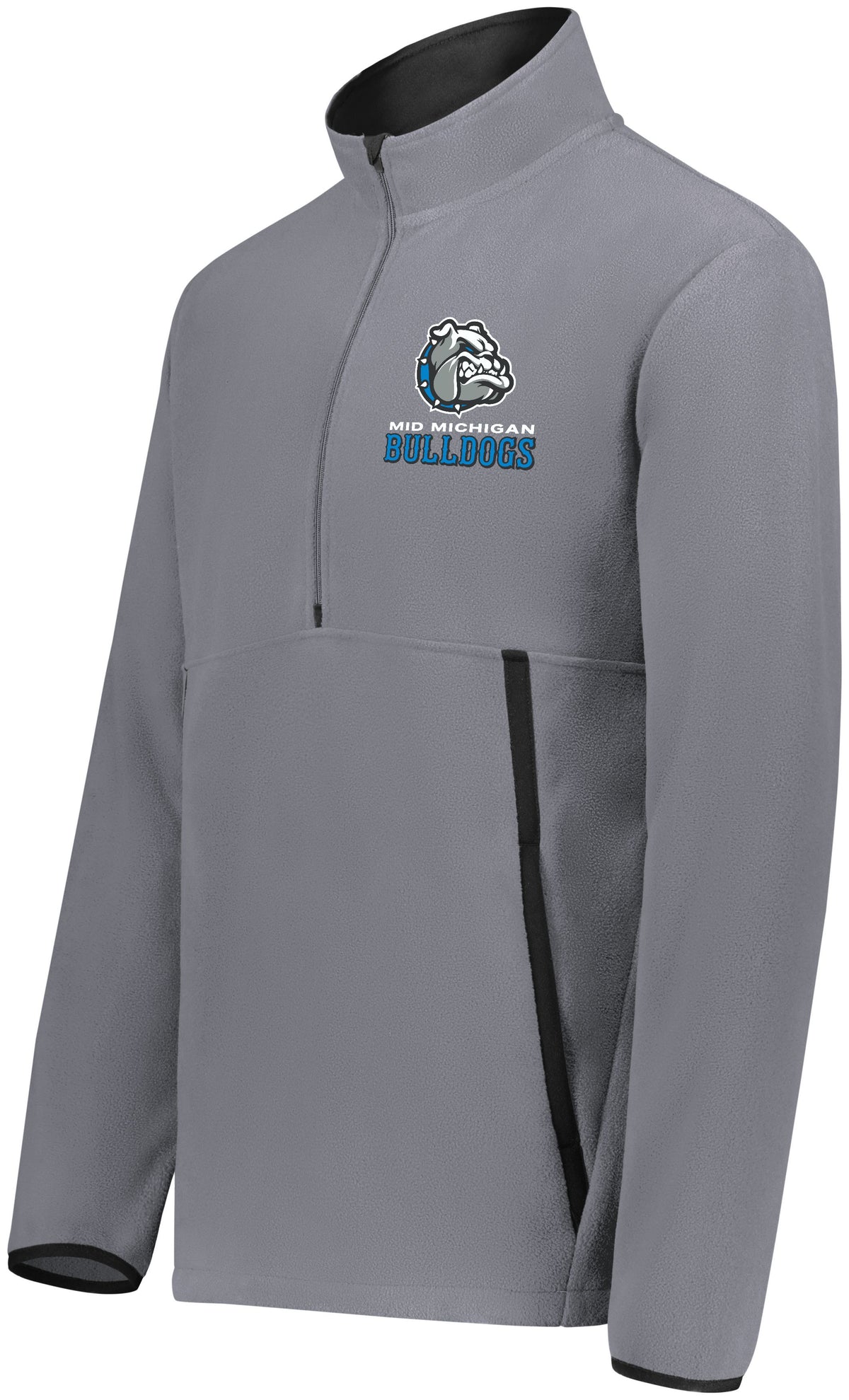 Mid Michigan Bulldogs Chill Fleece 1/2 Zip