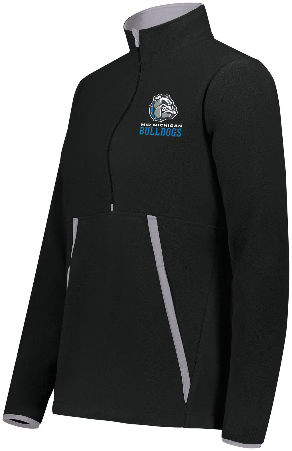 Mid Michigan Bulldogs Chill Fleece 1/2 Zip
