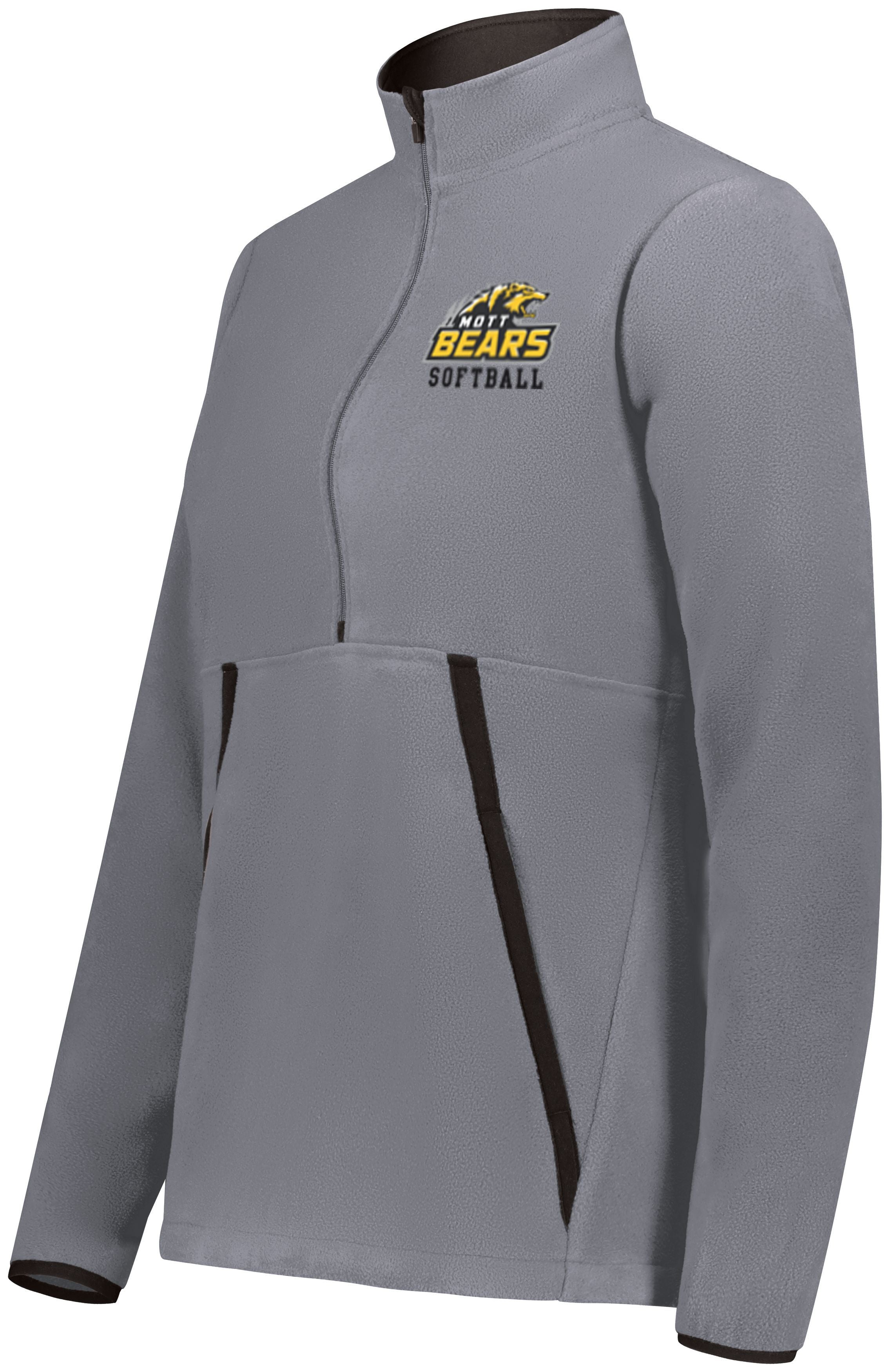 Mott CC Softball Chill Fleece 1/2 Zip