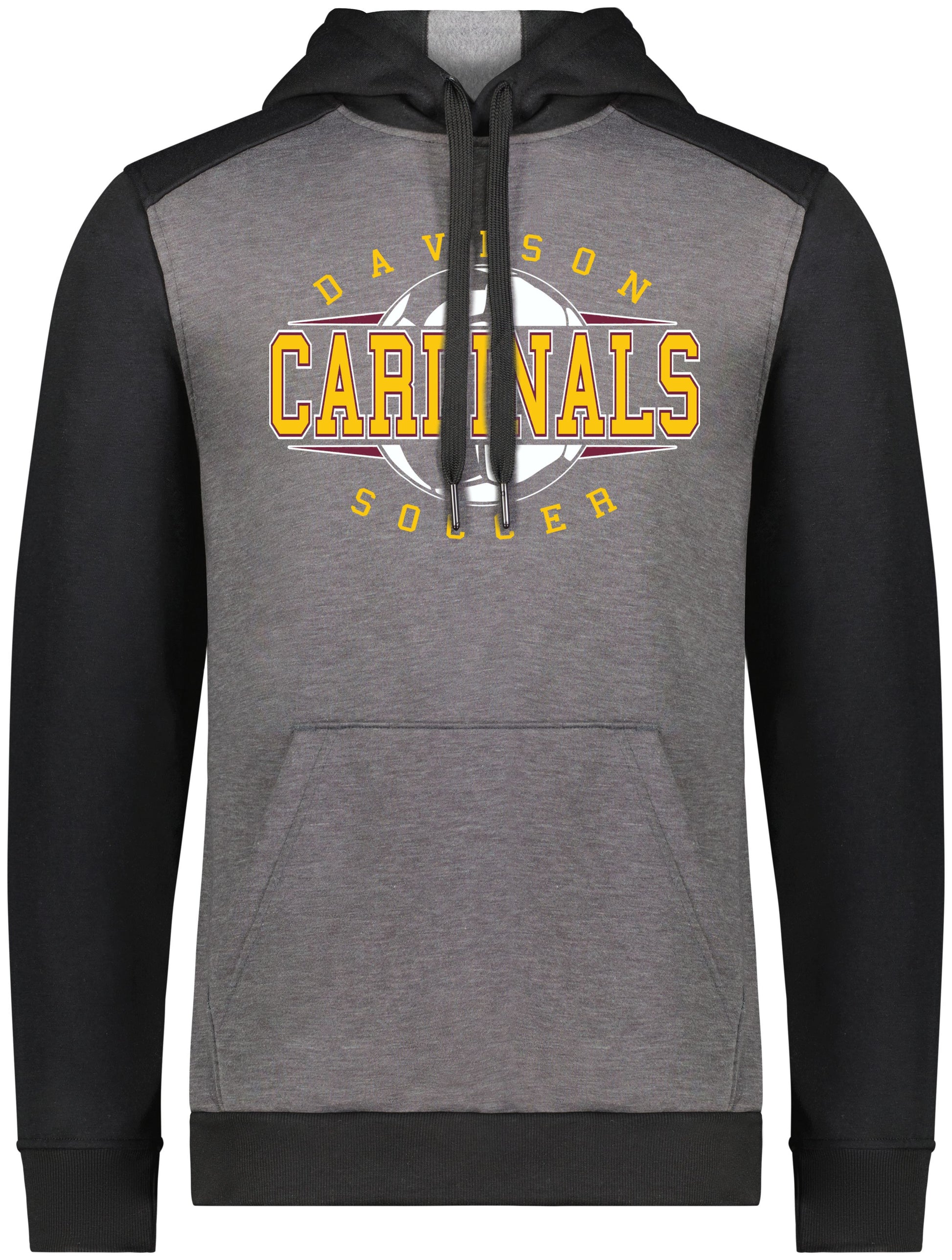 Davison Soccer Three Season Pullover Hooded Sweatshirt