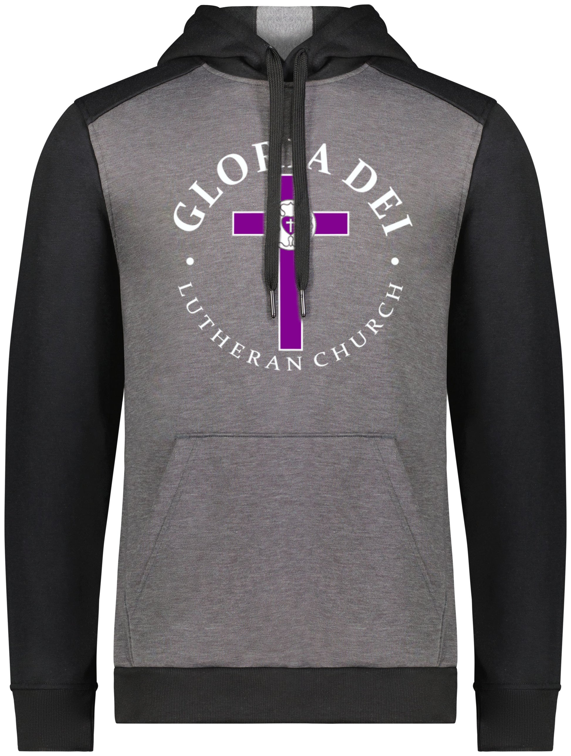 Gloria Dei Lutheran Church Three Season Pullover Hooded Sweatshirt