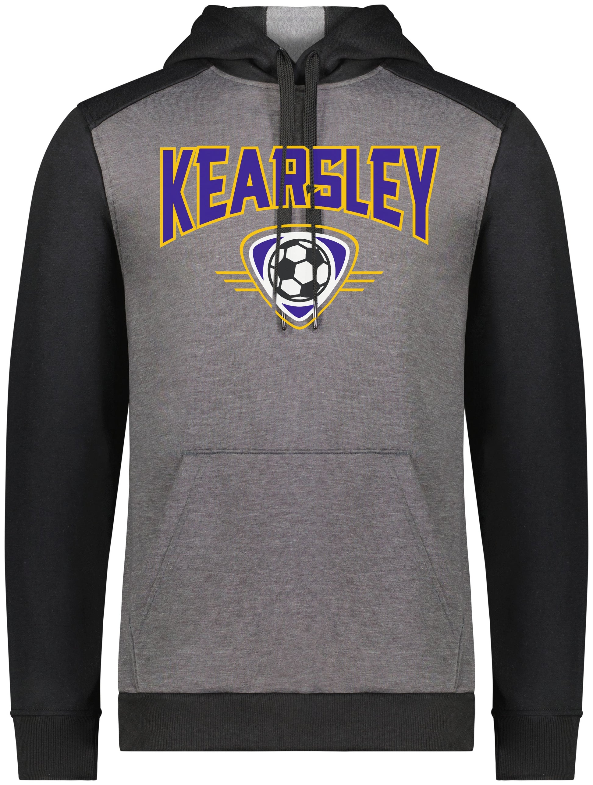 Kearsley Soccer Three Season Pullover Hooded Sweatshirt