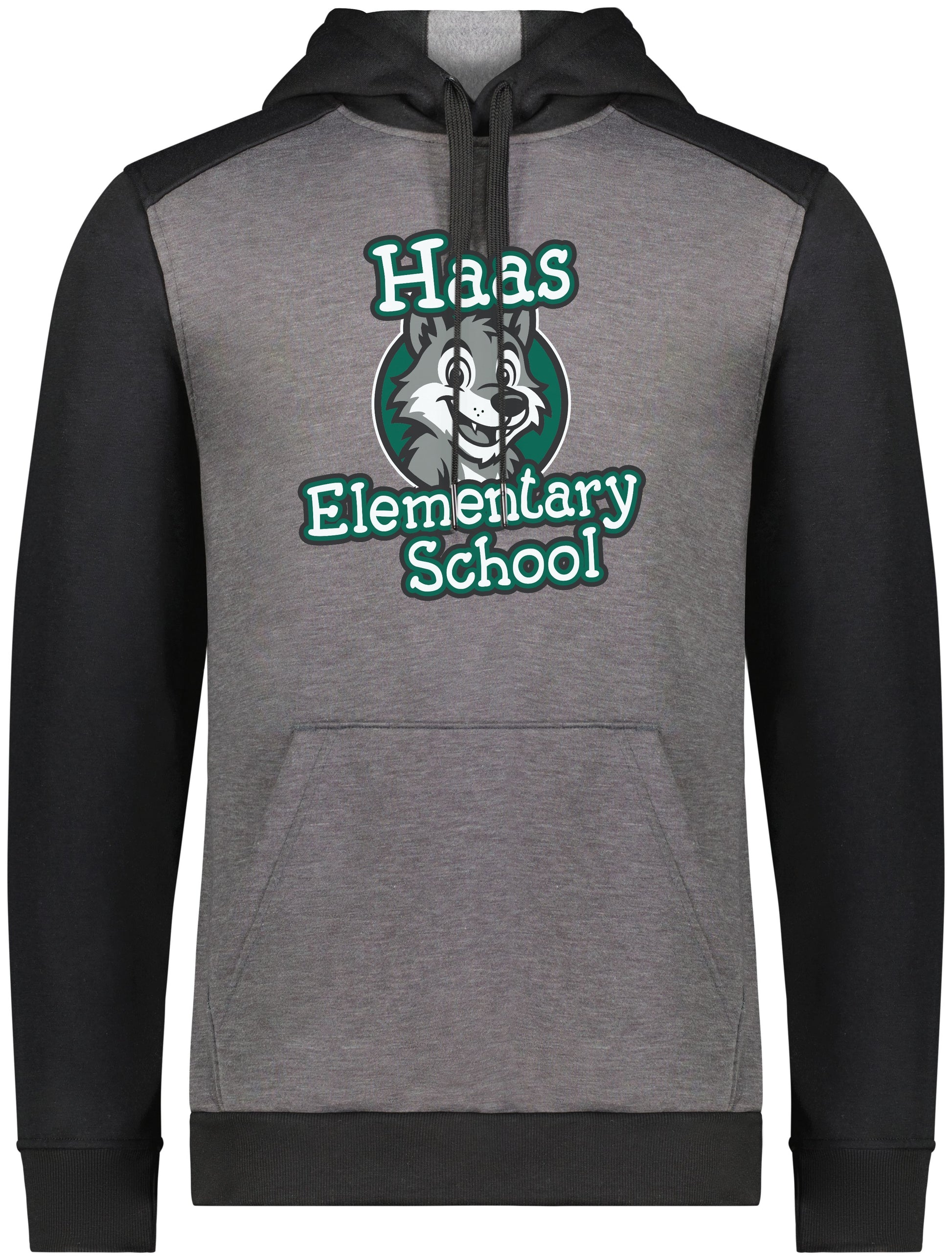 Haas Elementary Three Season Pullover Hooded Sweatshirt