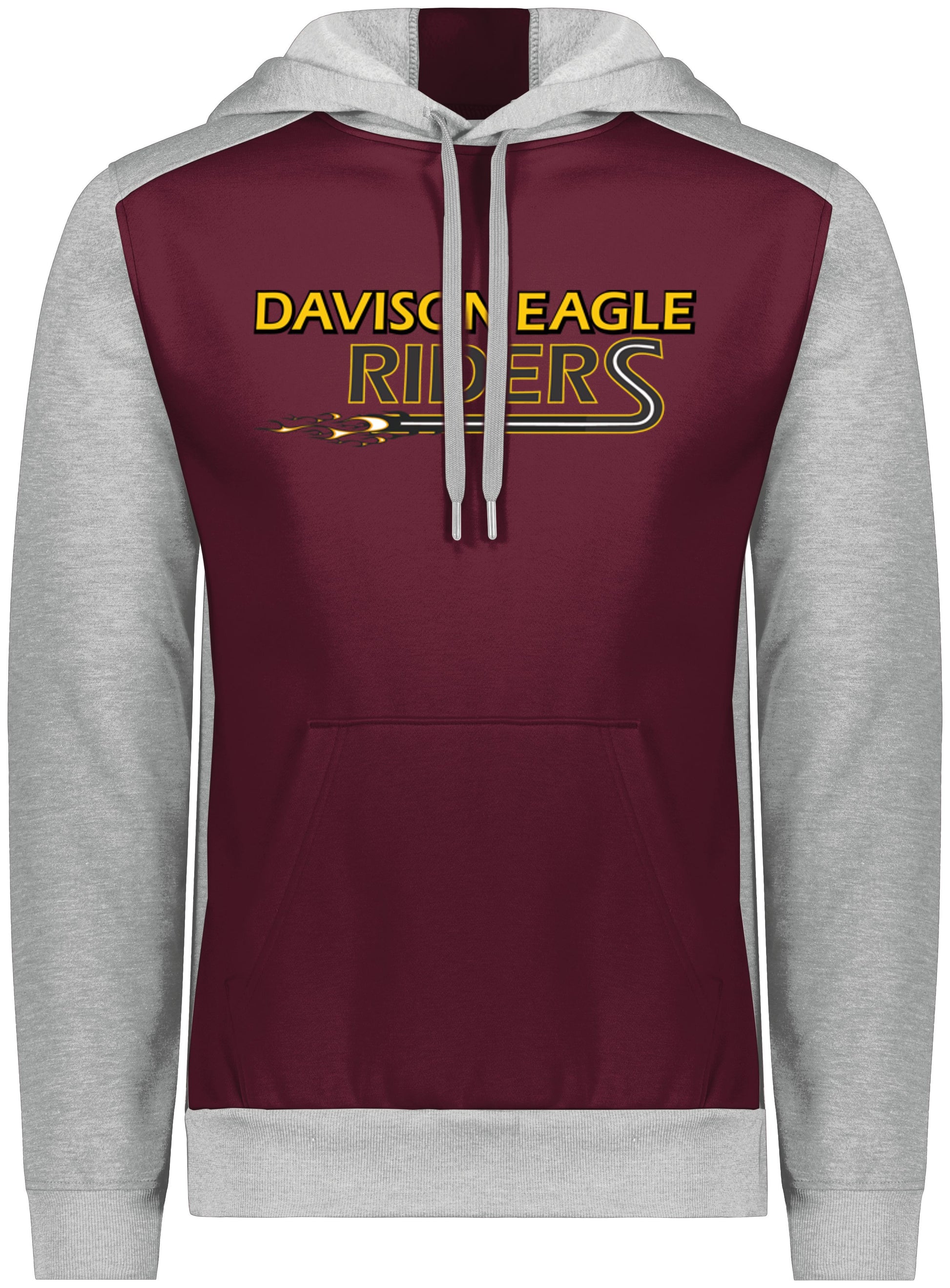 Davison Eagle Riders Three Season Pullover Hooded Sweatshirt