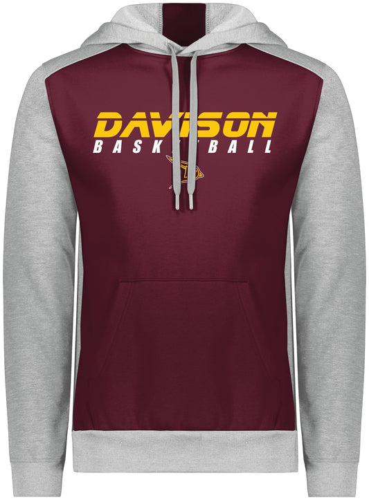 Davison Basketball Three Season Pullover Hooded Sweatshirt