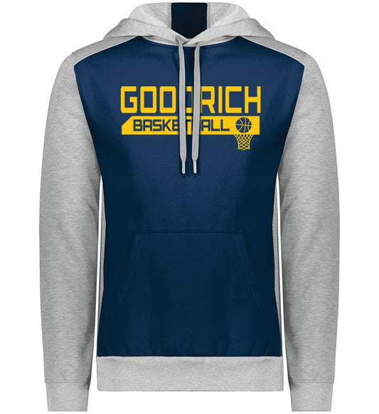 Goodrich Basketball Three Season Pullover Hooded Sweatshirt