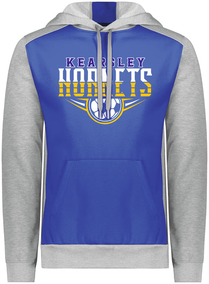 Kearsley Soccer Three Season Pullover Hooded Sweatshirt