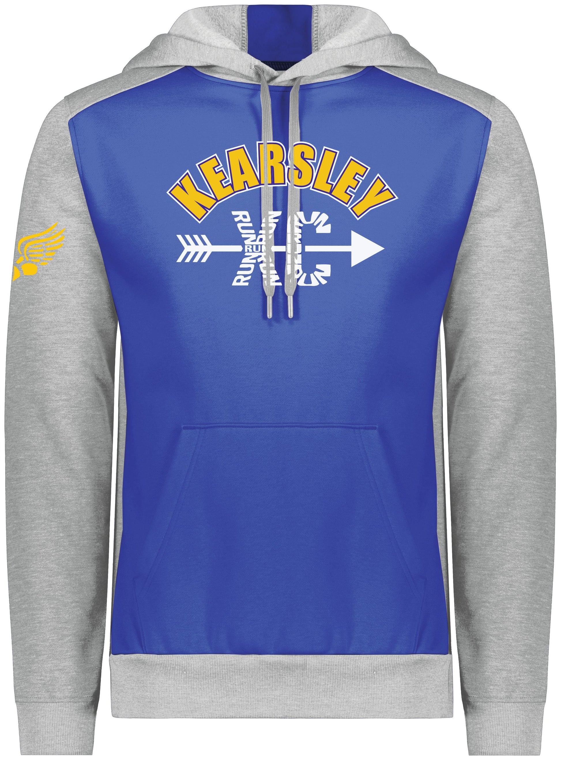Kearsley Cross Country Three Season Pullover Hooded Sweatshirt