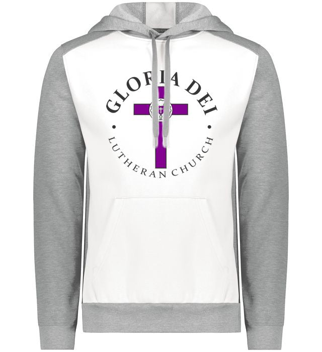 Gloria Dei Lutheran Church Three Season Pullover Hooded Sweatshirt