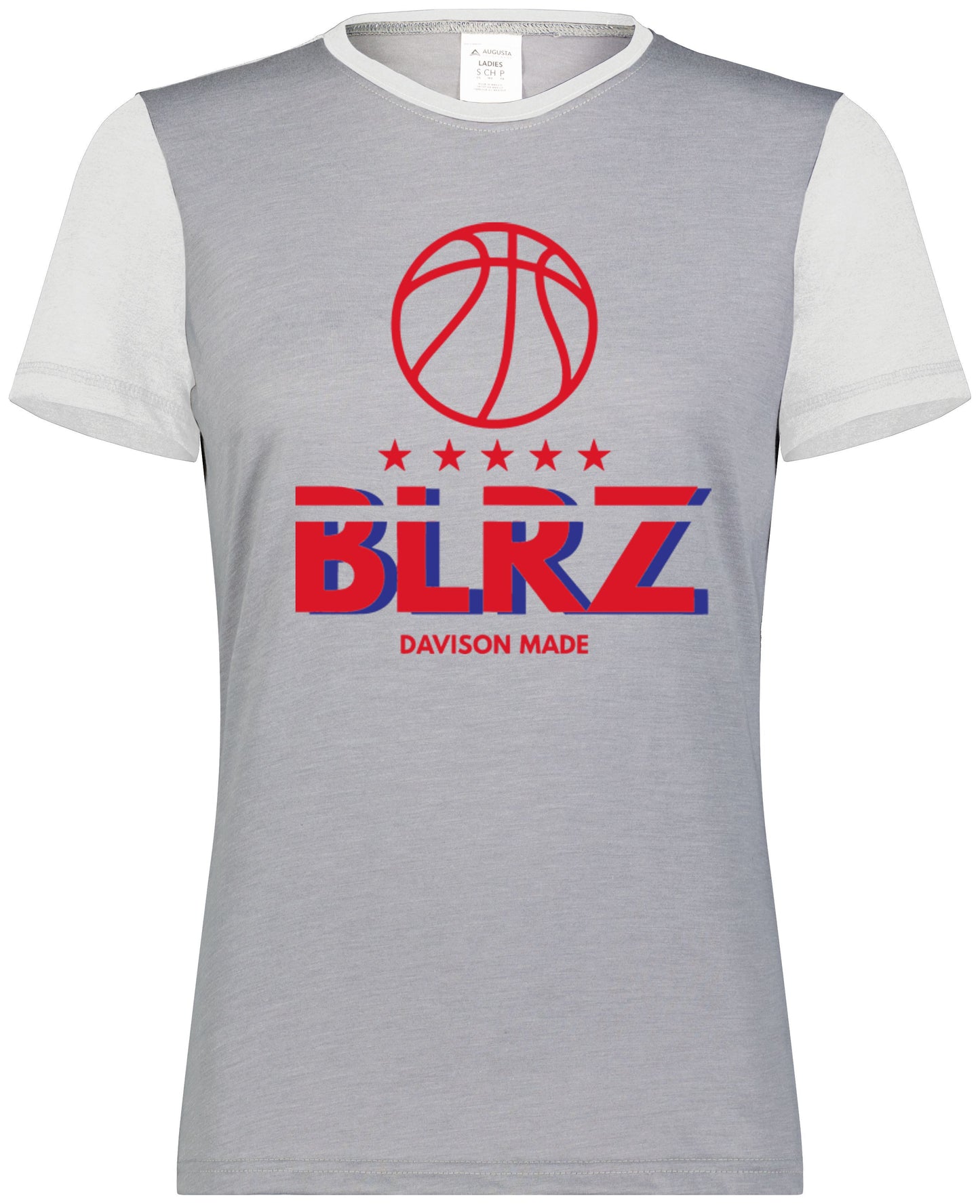 Davison BLRZ Game Day Vintage Ringer Tee