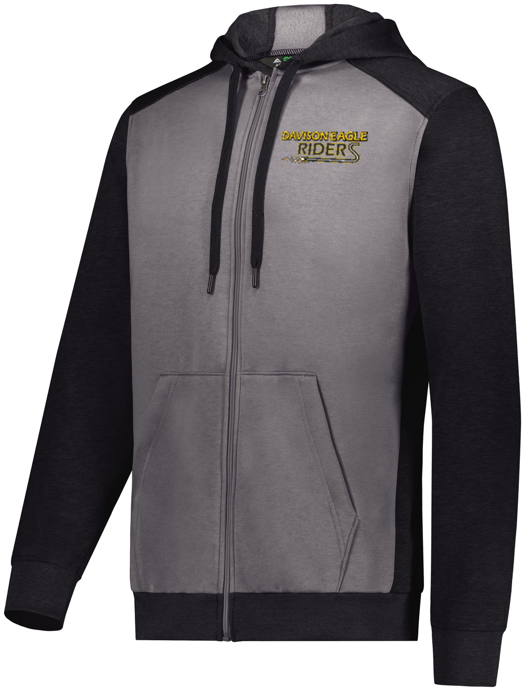 Davison Eagle Riders Three Season Full Zip Hooded Sweatshirt