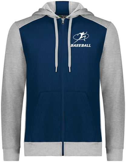 Legacy Baseball Three Season Full Zip Hooded Sweatshirt