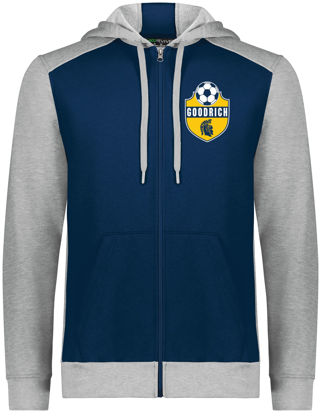 Goodrich Soccer Three Season Full Zip Hooded Sweatshirt